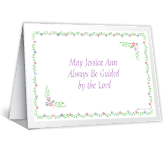 A Christening Prayer baptism printable cards
