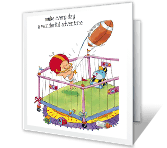 A Wonderful Adventure congratulations on baby printable cards