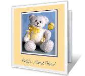 Almost Here! parents-to-be printable cards