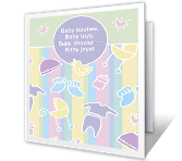 Baby Joys! baby shower printable cards