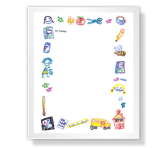 School Days back to school printable cards