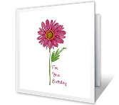 A Short but Sweet Wish happy birthday printable cards