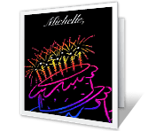 Sweet Sixteen 16th birthday printable cards
