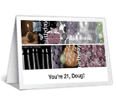 Celebrating 21 21st birthday printable cards