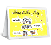 Best Friends happy birthday printable cards