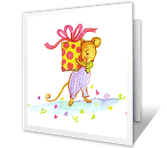 Didn't Forget belated birthday printable cards