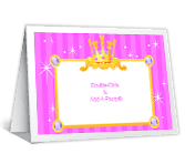 Royal Birthday Party<br>Add-a-Photo happy birthday printable cards