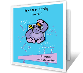 Enjoy Your Day happy birthday printable cards