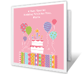 The World's Too Busy happy birthday printable cards