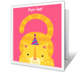 Birthday Purr-fection