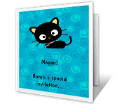 Special Invitation happy birthday printable cards