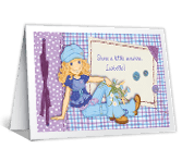 Sunshine Wish happy birthday printable cards