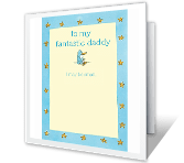 Fantastic Daddy happy birthday printable cards