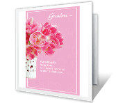 Very Special Grandma happy birthday printable cards