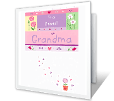 Special Grandma happy birthday printable cards