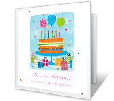 Party It Up! happy birthday printable cards