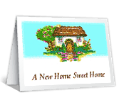 Picket Fence congratulations printable cards