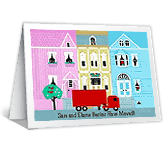 We're Gone! congratulations printable cards