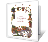 A Place for Dreams to Grow congratulations printable cards