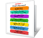 What Is Success? new job printable cards