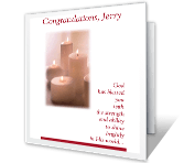 God Helped You Succeed congratulations printable cards