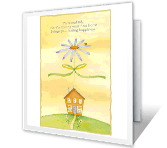 Your Home, Your Happiness congratulations printable cards