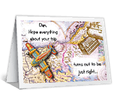 Hope Trip Goes Right good luck printable cards