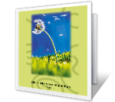 New Beginnings good luck printable cards