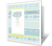 Bridal Bliss bridal shower printable cards