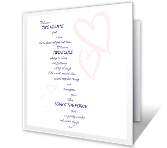 Two Hearts, Two Souls wedding printable cards