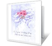 Two Loving Hearts wedding printable cards