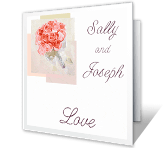 May Love Make You Happy wedding printable cards