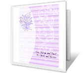 Partners and Friends wedding printable cards