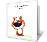 Big Boo-boo i'm sorry printable cards