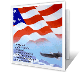 United and Defiant 4th of july printable cards