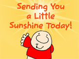 Sending You Sunshine saying hi ecards