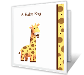 You Have a New<br>Baby Boy! congratulations on baby printable cards