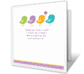 An Easter Wish<br>for Wonderful You easter printable cards