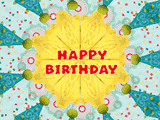 Kaleidoscope Wishes happy birthday ecards