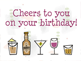Birthday Cheers happy birthday ecards