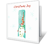 Magic and Wonder christmas printable cards