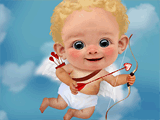 Cutie Cupid<br>Talking Card valentines day ecards