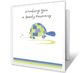Speedy Recovery get well printable cards