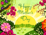 Moms Are Like Sunshine mothers day ecard