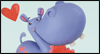 Hip-Hippo-ray! Valentine's Day Ecard