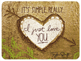 Simply Love - Taylor Swift<br>(Postcard) valentines day ecards