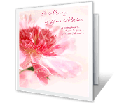 Beautiful Thoughts sympathy printable cards