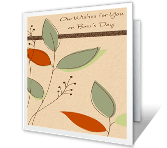 Special Boss boss's day printable cards