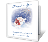 New Year Blessings new years printable cards