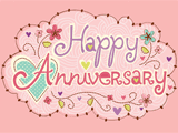 Flowers & Hearts 4U anniversary ecards